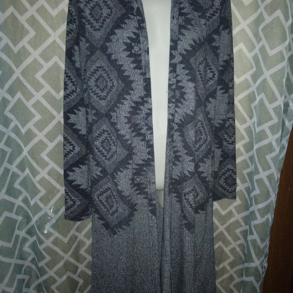 Soft Grey Duster